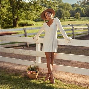 Backyard Roses Kristina Rib Dress